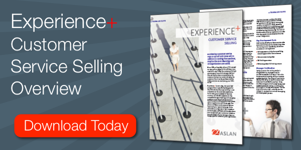 Exerpience-customer-service-selling-ASLAN