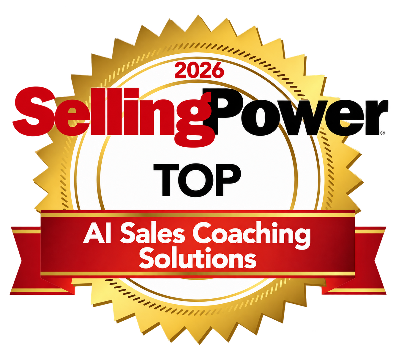 2026 AI Sales Coaching Award Badge