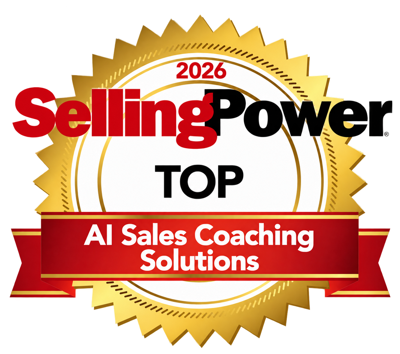 2026 AI Sales Coaching Award Badge