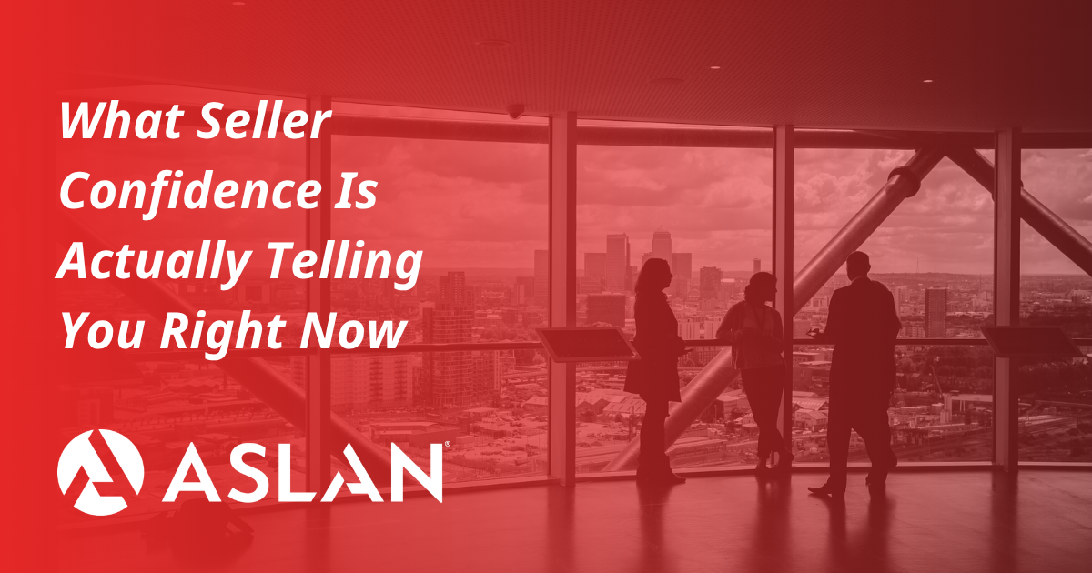 What Seller Confidence Is Actually Telling You Right Now