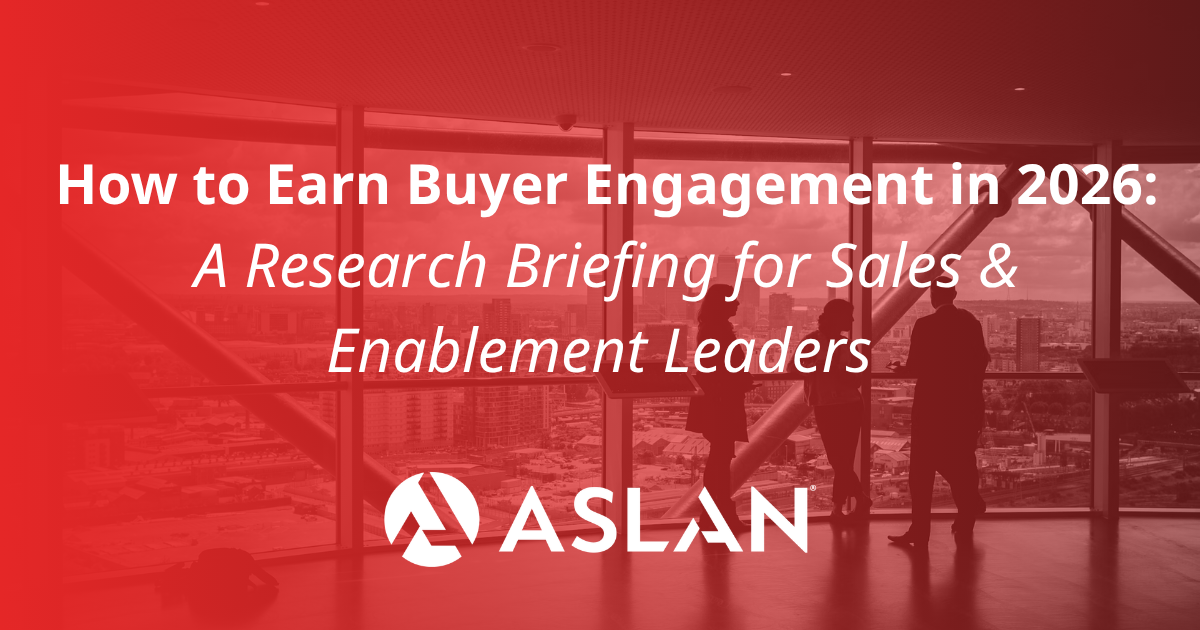 How to Earn Buyer Engagement in 2026: A Research Briefing for Sales Leaders